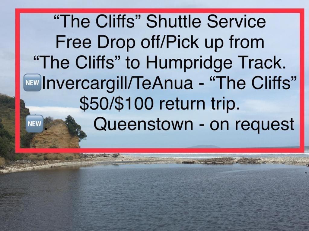 “The Cliffs” Humpridge View Motels Tuatapere Ngoại thất bức ảnh